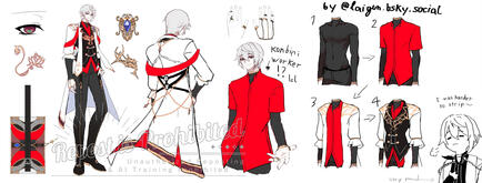 church outfit ! (what he wore before meeting Aili)